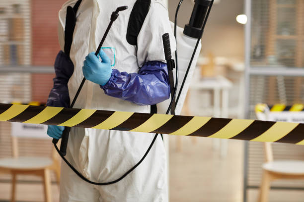Professional Biohazard technician working in Woodland, MI